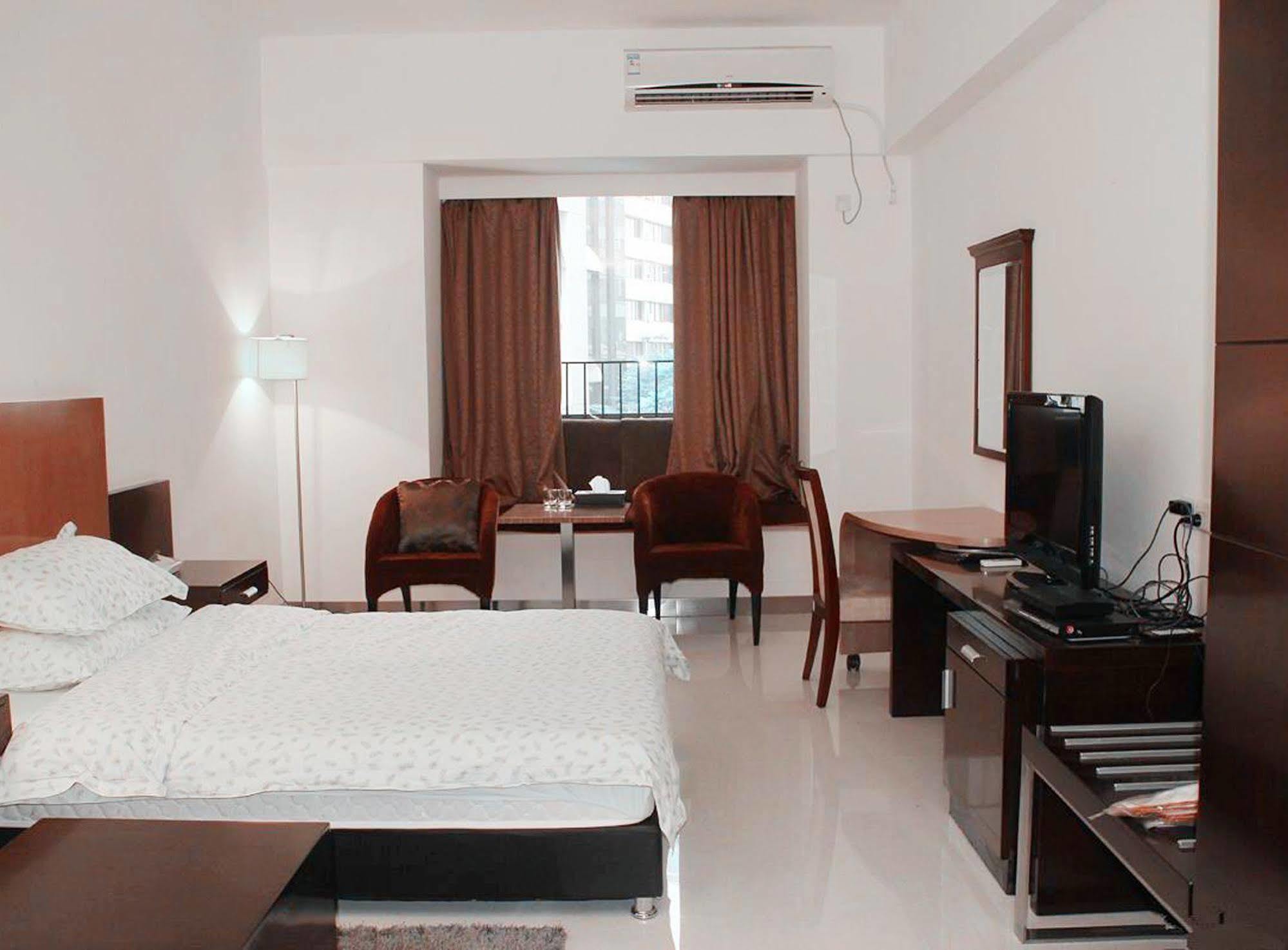 De Sheng Hotel Apartment-Guangzhou Shipai エクステリア 写真